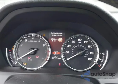 2017 Acura Tlx Technology Package z USA, uszkodzony, nr VIN 19UUB2F59HA005148